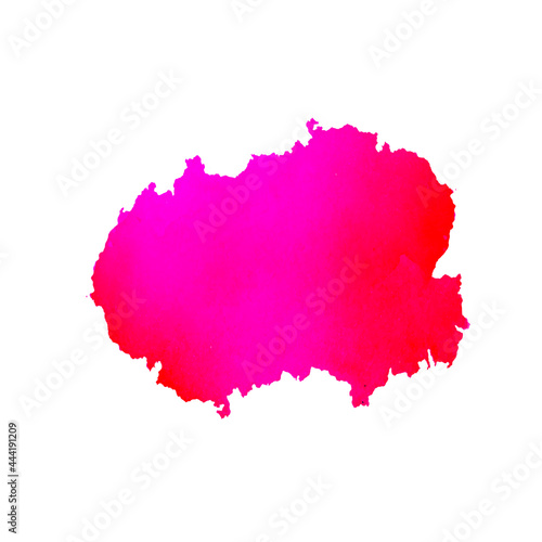 watercolor red and pink background hand paint splash art pattern illustration background vector
