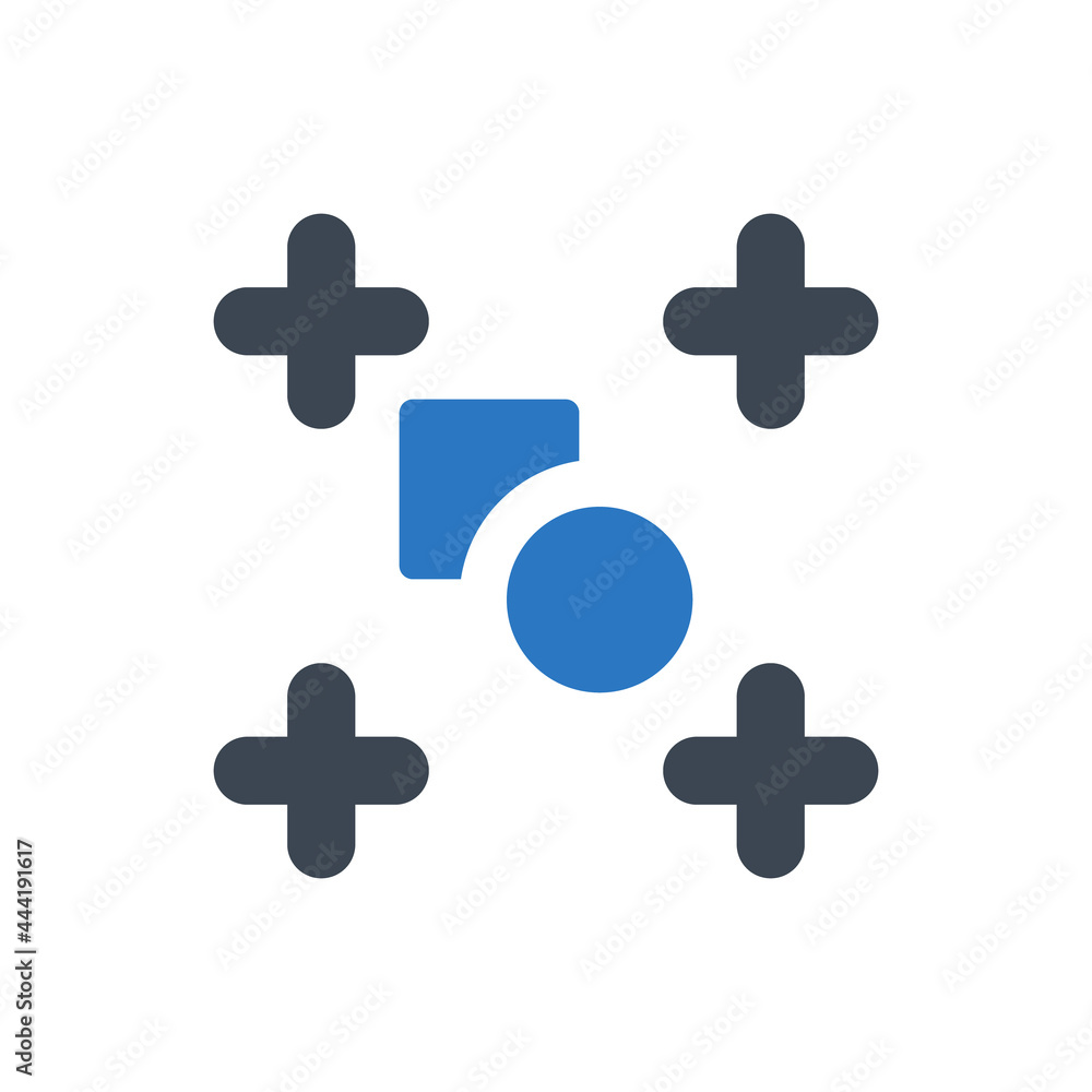 Obraz premium Ux wireframe icon