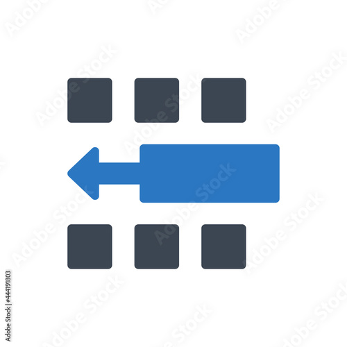 Insert row icon