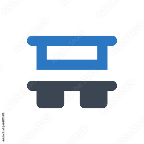 Vertical distribute object