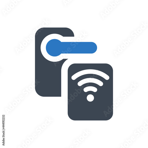 Automation door lock icon
