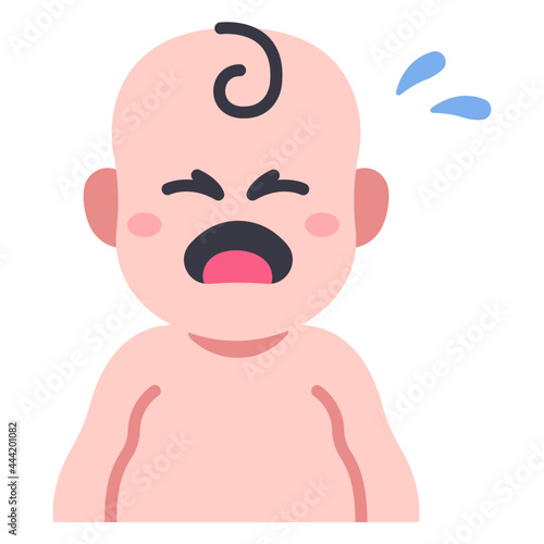 baby cry icon