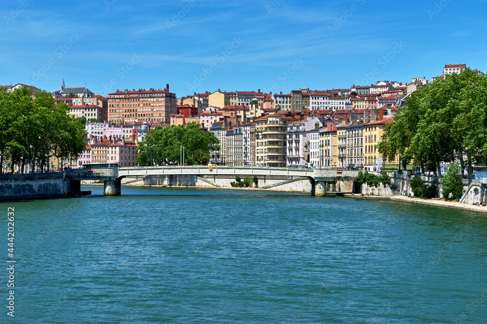 Lyon city view