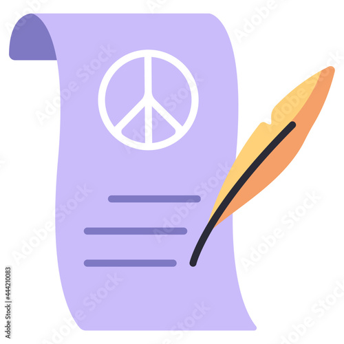 peace treaty icon