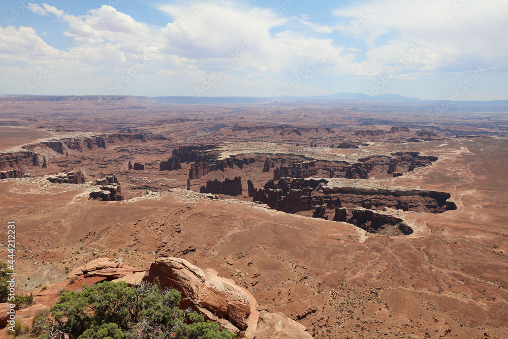 Fototapeta premium Grand View Point Overlook in Canyonlands National Park. Utah. USA
