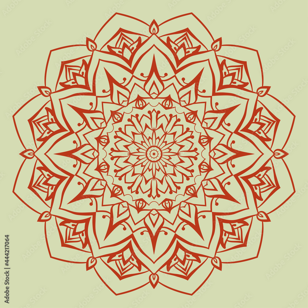 abstract round decorative mandala art vector design element abstract round decorative mandala art vector design element