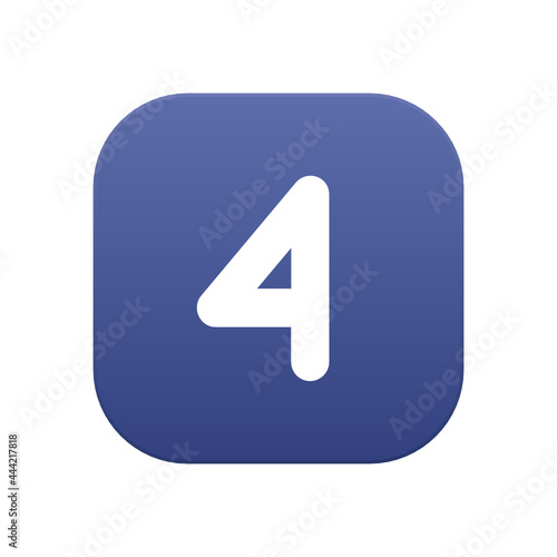 Four - Sticker