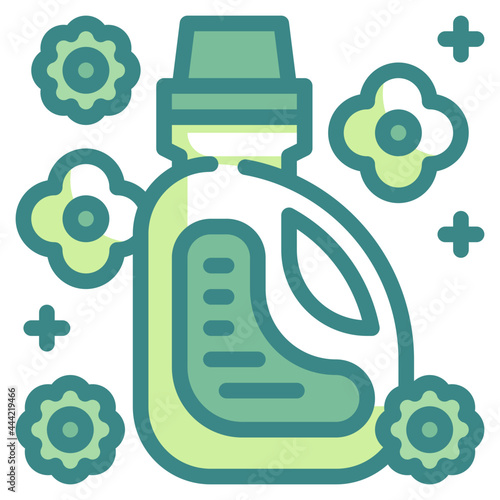 softener blue line icon