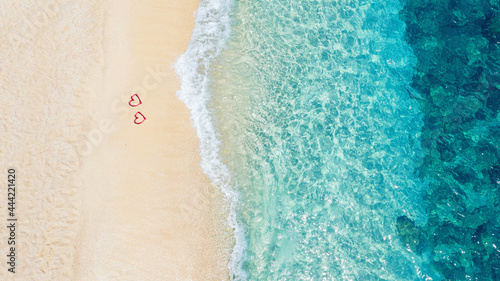 Herzen am Strand © Jenny Sturm
