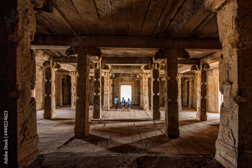 View of Pattabhirama Temple complex. Hampi, Karnataka, India.