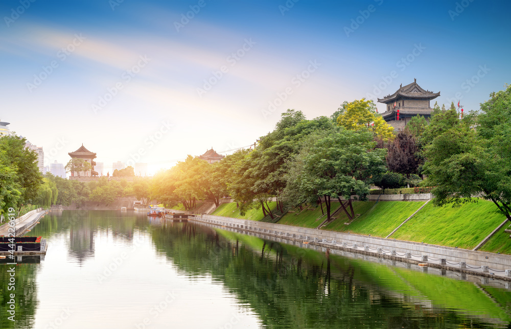 Xi'an City Wall is the most complete ancient city wall in China. Xi'an City Wall is the most complete ancient city wall in China.