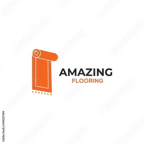 Amazing and simple carpet company logo