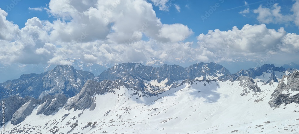 Aussicht Zugspitze 