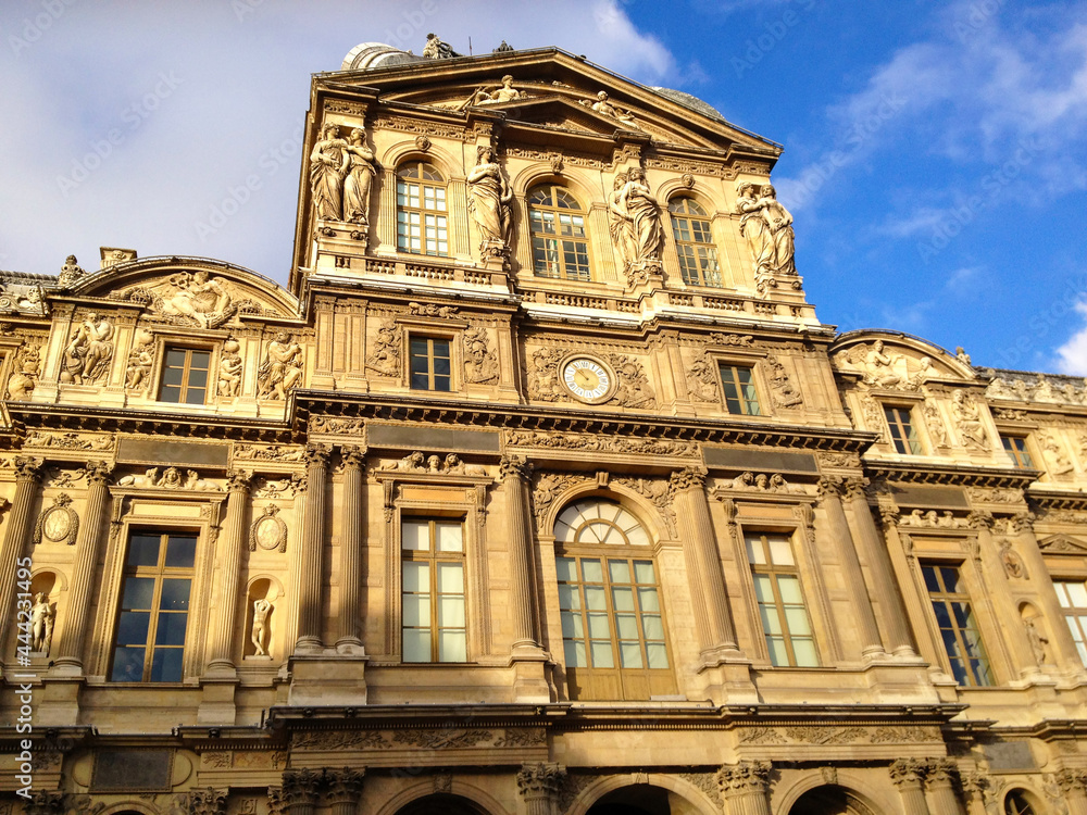 A historic building carved in Paris