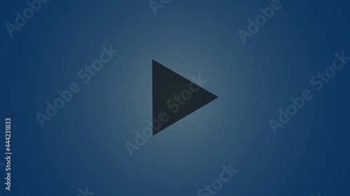 3D abstract terrain background vector