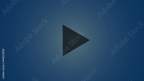 3D abstract terrain background vector