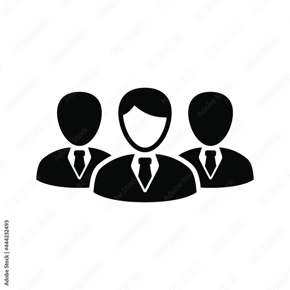 Business leader icon vector graphic illustration Business leader icon vector graphic illustration