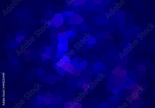 Blue Crystal Contemporary Background