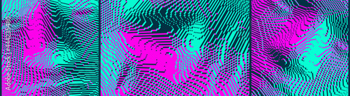 Illustration of an man's face created from small cubes. Anonymous social masking. Technology and robotics concept. Voxel art. 3D vector illustration.