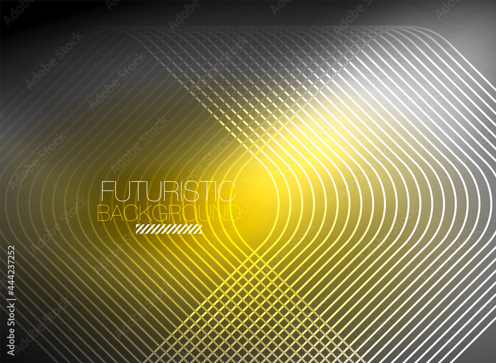 Neon color square shape lines abstract background. Shiny magic energy and motion concept, vector abstract wallpaper background Neon color square shape lines abstract background. Shiny magic energy and motion concept, vector abstract wallpaper background