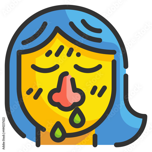snot line icon