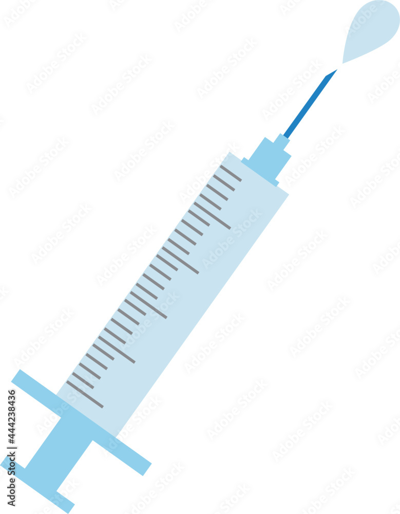 イラスト素材 予防接種やコロナワクチン接種をイメージする注射器 注射針 Stock Vector Adobe Stock