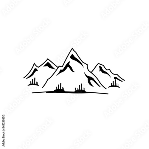 Mountains logo design vector templates  © Ali