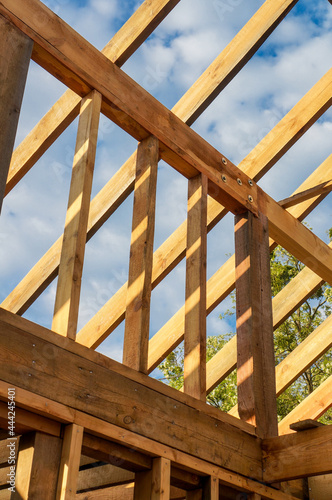 New home construction framing