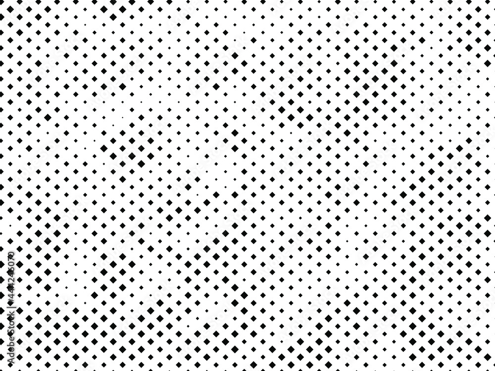 Geometric pattern with small and large rhombuses. Design element for web banners, posters, cards, wallpapers, backdrops. Black and white color Vector illustration Geometric pattern with small and large rhombuses. Design element for web banners, posters, cards, wallpapers, backdrops. Black and white color Vector illustration