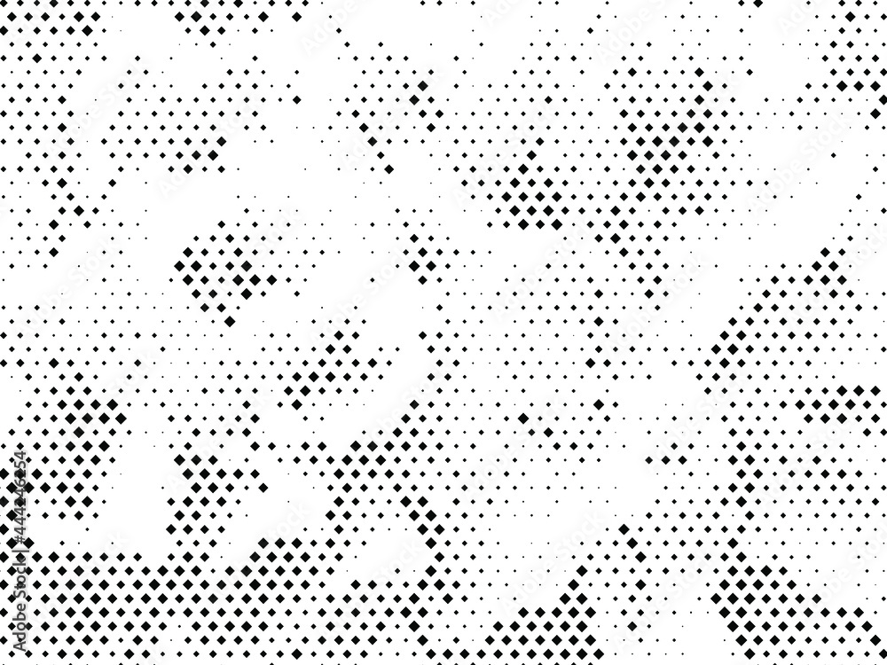 Geometric pattern with small and large rhombuses. Design element for web banners, posters, cards, wallpapers, backdrops. Black and white color Vector illustration Geometric pattern with small and large rhombuses. Design element for web banners, posters, cards, wallpapers, backdrops. Black and white color Vector illustration