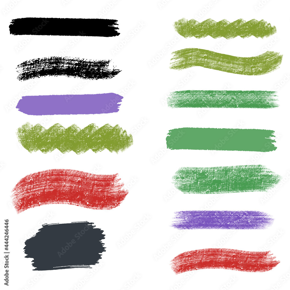 Obraz premium Brush stroke ink line. Paint background. illustration, background. vector