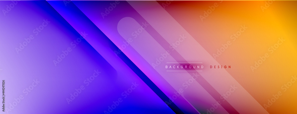 Abstract background - lines composition created with lights and shadows. Technology or business digital template. Trendy simple fluid color gradient abstract background with dynamic Abstract background - lines composition created with lights and shadows. Technology or business digital template. Trendy simple fluid color gradient abstract background with dynamic