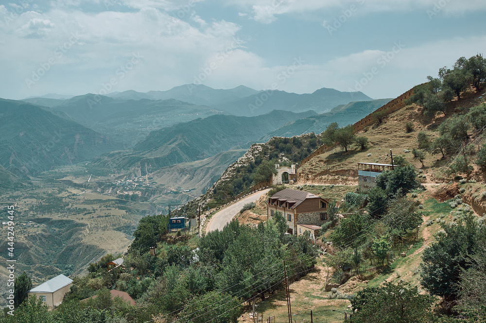 Fototapeta premium Gunib village, Dagestan