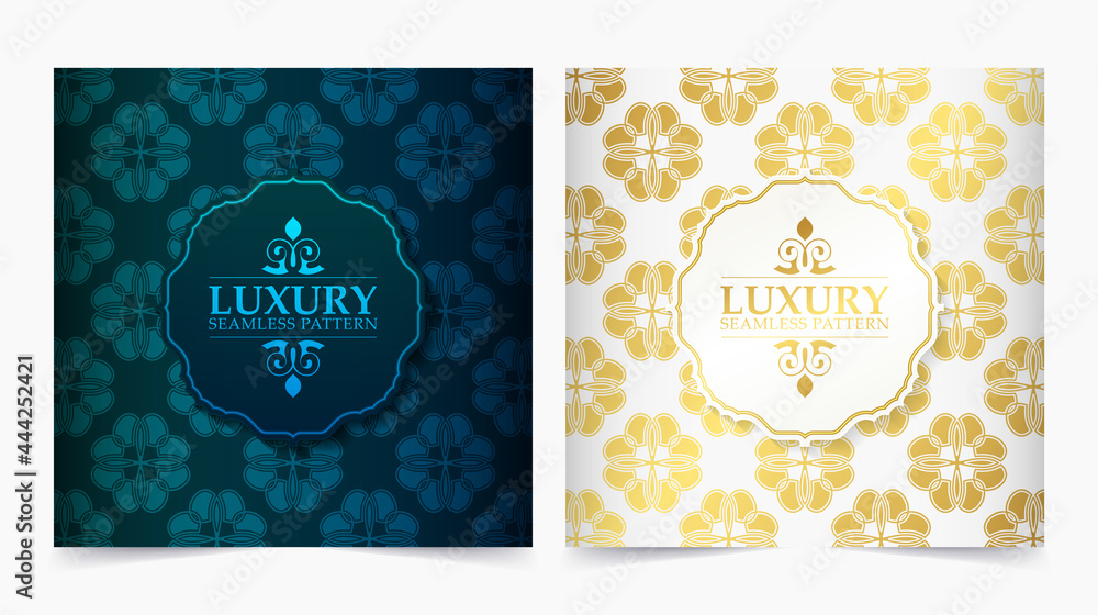 Luxury ornament pattern design background Luxury ornament pattern design background