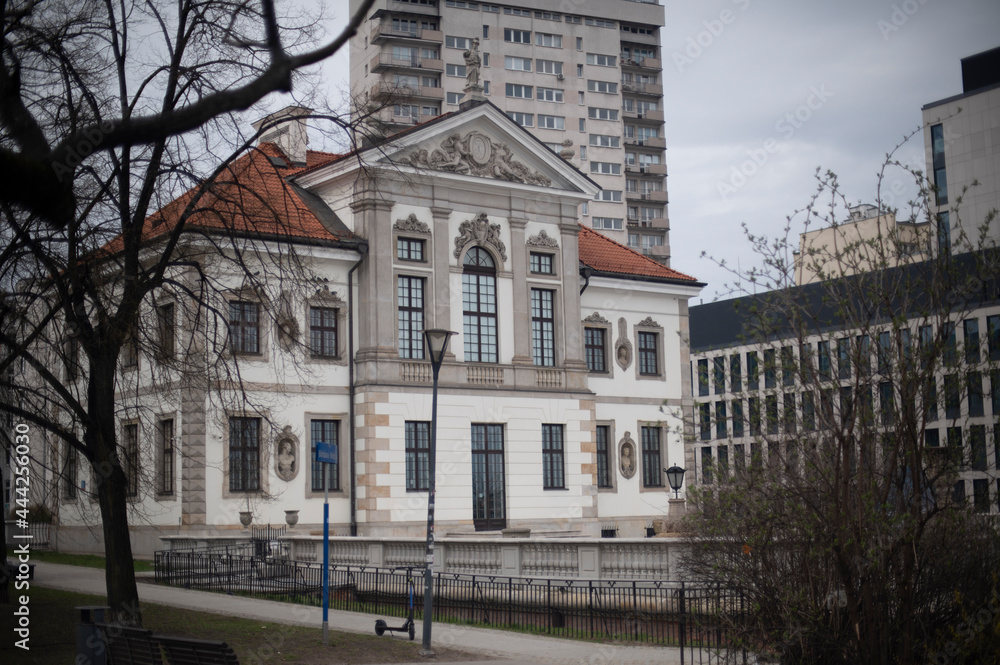 Naklejka premium Warsaw, Poland, Warszawa, Polska.