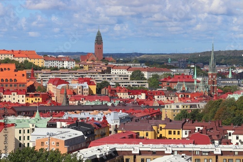 Gothenburg city skyline, Sweden