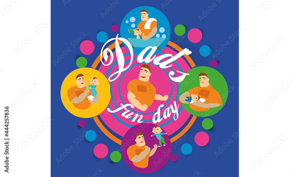 Obraz premium dad's day