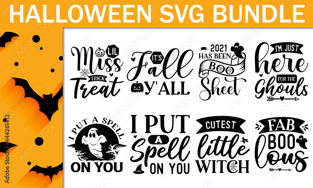 Fototapeta premium Fantasy type letters, Latin characters, numbers, Vector illustration, Old badge, label, logo template, Halloween invitation and greeting