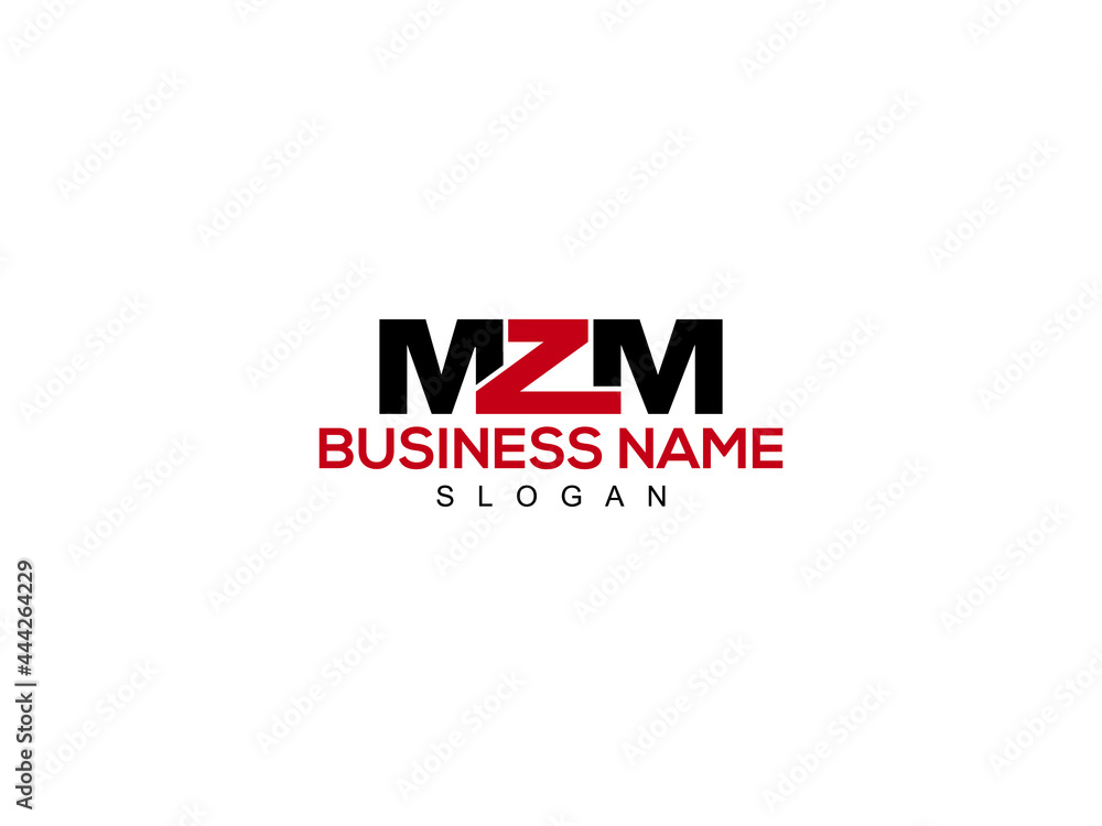 Letter MZM Logo Icon Vector Image Design For Company or Business Stock