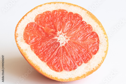 Delicious healthy fruit grapefruit. Grapefruit contains a lot of vitamin C. 