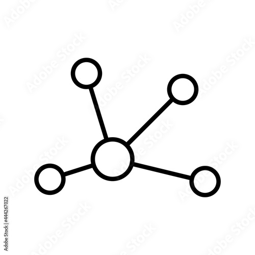 Bond Outline Vector Icon Design