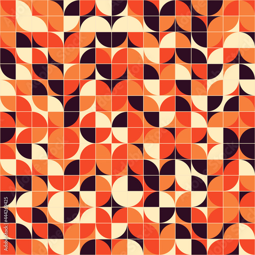 Abstract Geometric Pattern generative computational art illustration