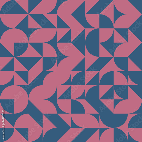 Abstract Geometric Pattern generative computational art illustration
