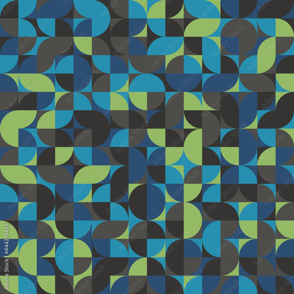 Obraz premium Abstract Geometric Pattern generative computational art illustration