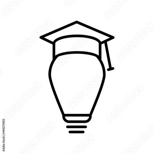 Wisdom Outline Vector Icon Design