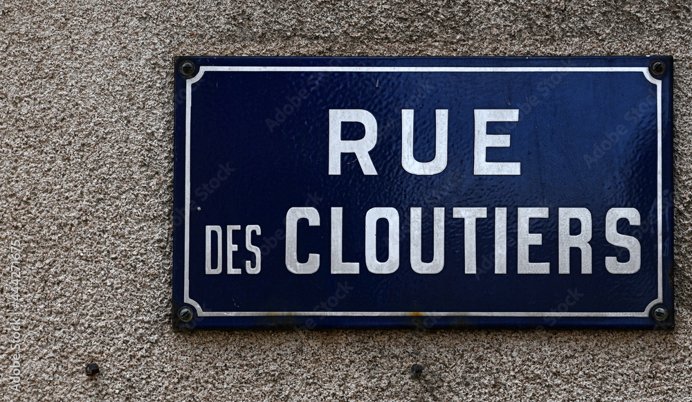 Obraz premium rue des cloutiers