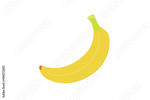 シンプルでかわいいバナナのベクターイラスト