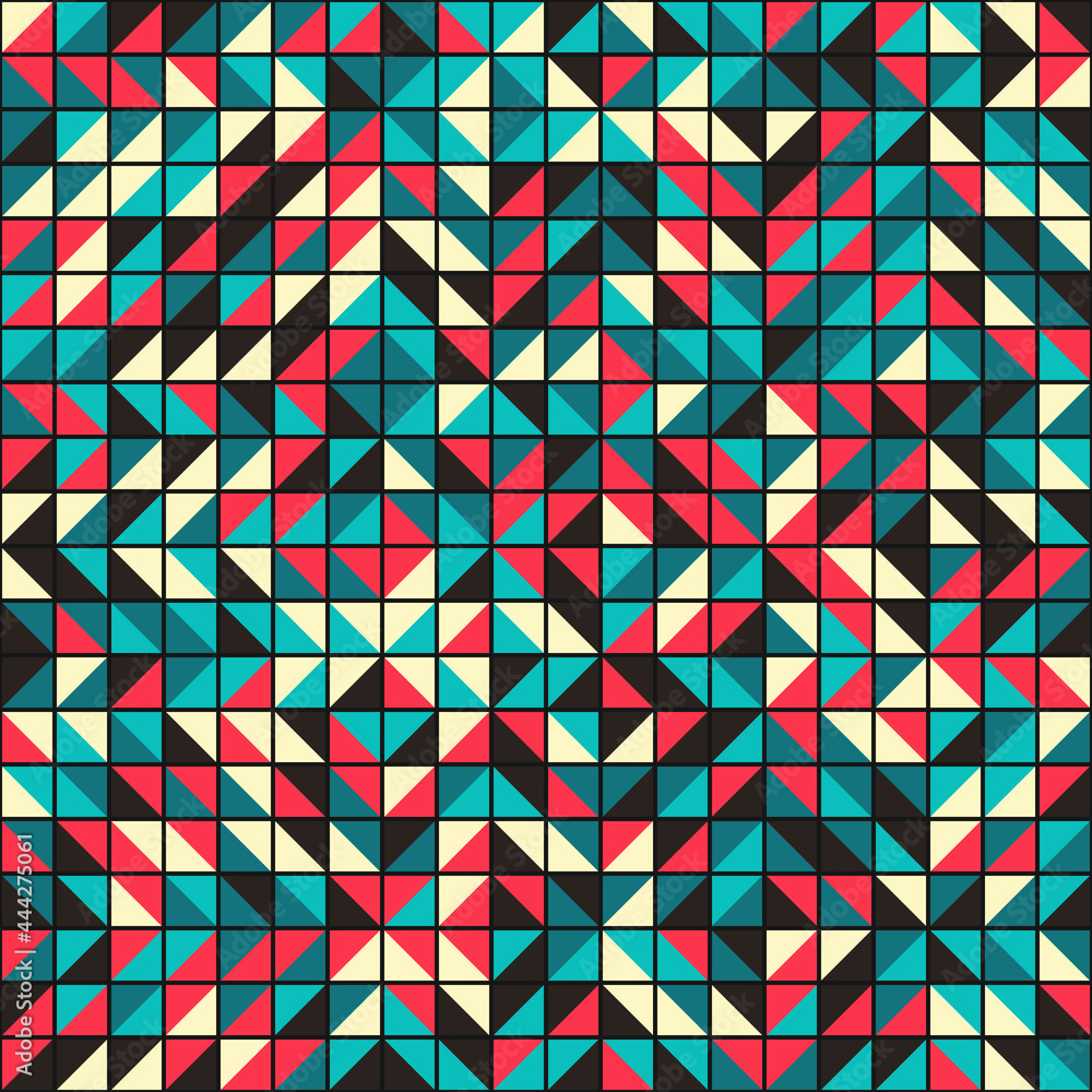 Abstract Geometric Pattern generative computational art illustration Abstract Geometric Pattern generative computational art illustration