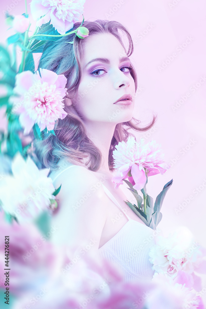surrounded by flowers surrounded by flowers