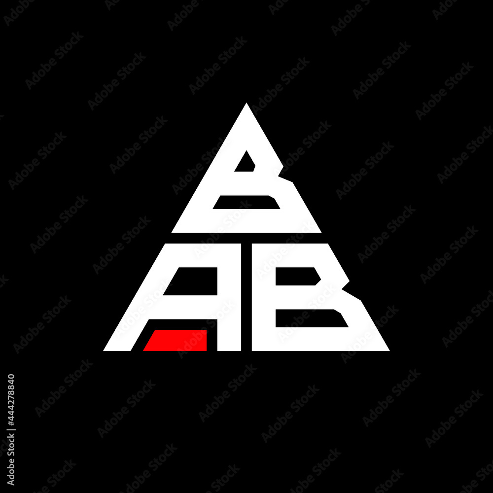 BAB triangle letter logo design with triangle shape. BAB triangle logo design monogram. BAB triangle vector logo template with red color. BAB triangular logo Simple, Elegant, and Luxurious Logo. BAB BAB triangle letter logo design with triangle shape. BAB triangle logo design monogram. BAB triangle vector logo template with red color. BAB triangular logo Simple, Elegant, and Luxurious Logo. BAB